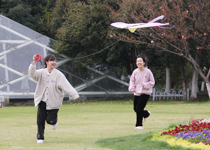 紙鳶箏箏，御風而行