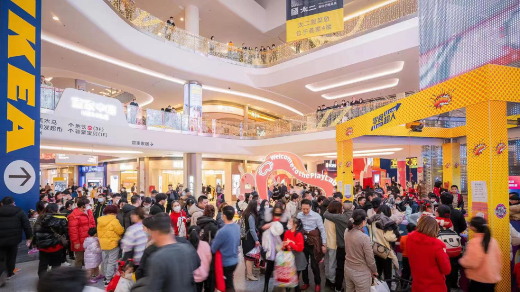 錫山丨勁銷超9000萬(wàn)！春節(jié)期間，無(wú)錫市民來(lái)這家商場(chǎng)報(bào)復(fù)性消費(fèi)